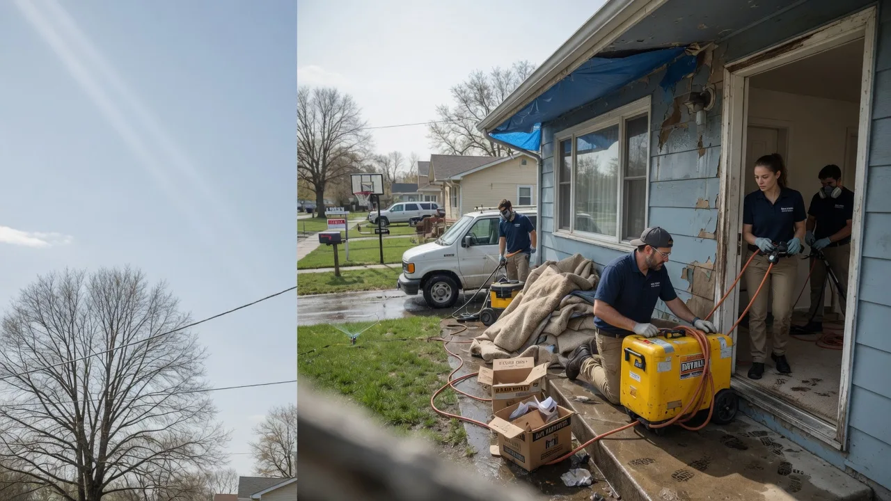 Basement Flood Cleanup in Wheatland, MO near me